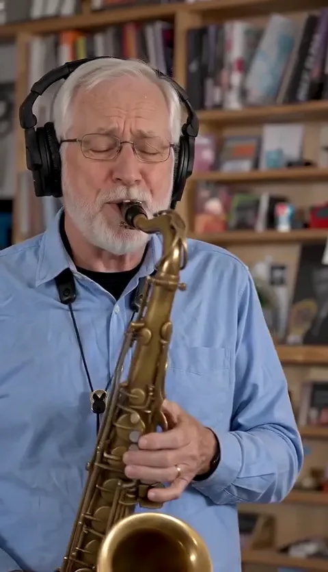 The sax solo