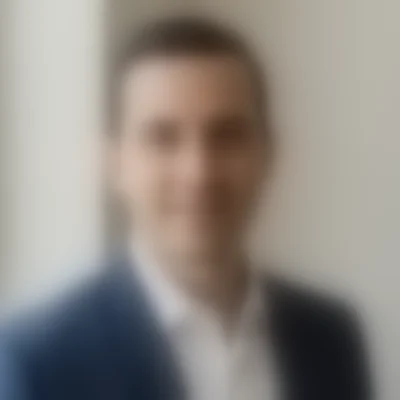 Blurry portrait